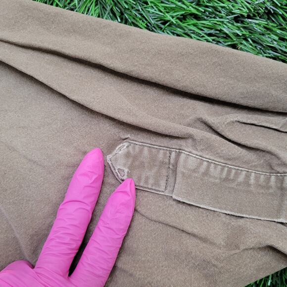 Vintage 90s CARHARTT Rugged Button Shirt 3XL 29x32 Baggy USA - Picture 7 of 16